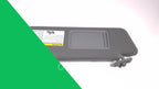 Left LH Driver Side Sun Visor for Toyota Tacoma (2005–2015)
