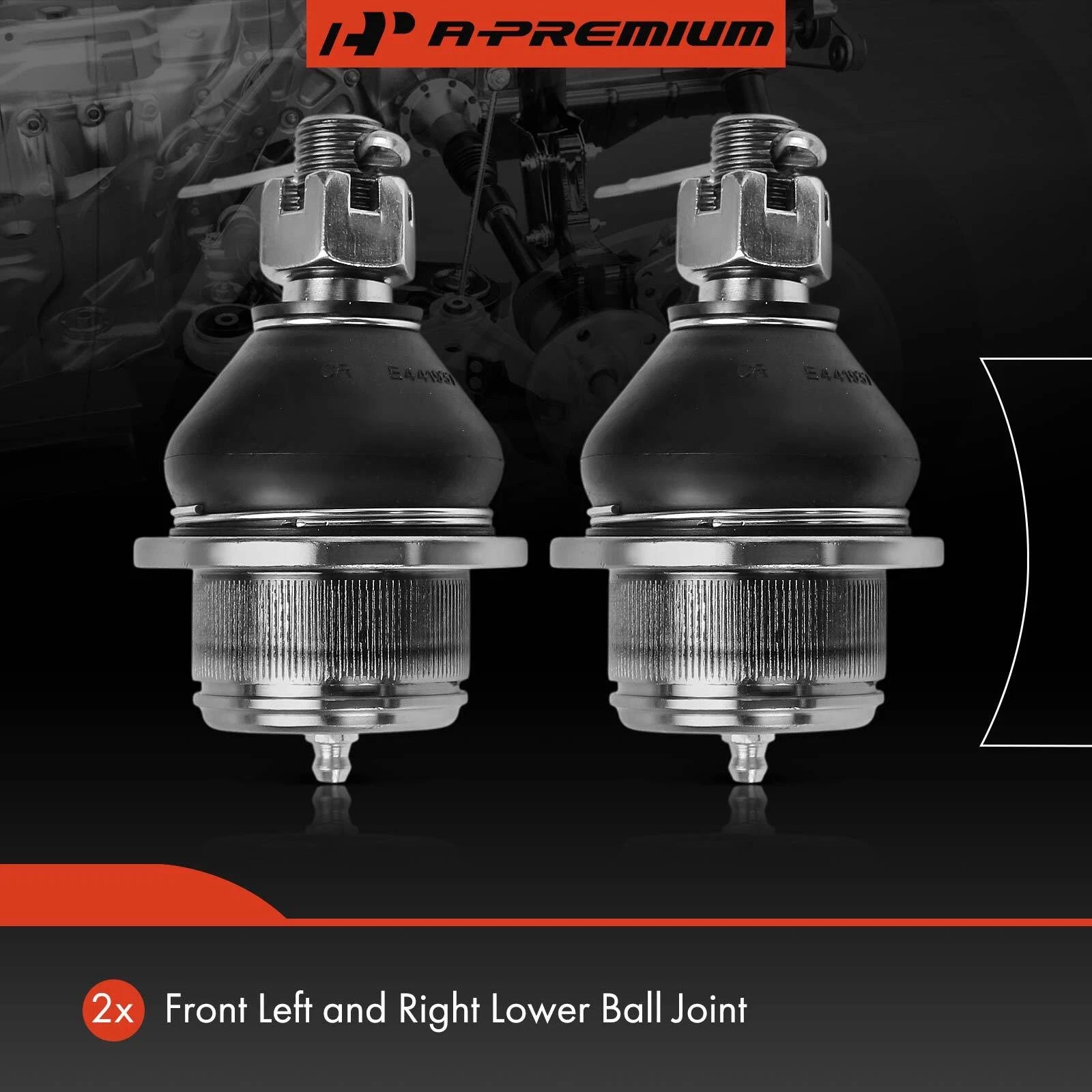 2X Front Lower Ball Joints for Ford Explorer (2006-2010)