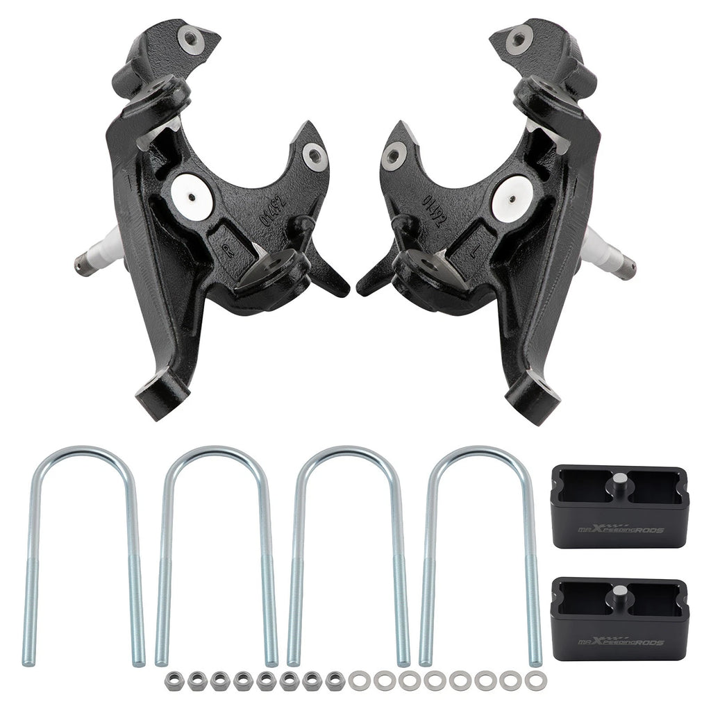 2" Lowering Kit for Chevrolet S10 S15 GMC Sonoma Jimmy 2WD (1982–2004)