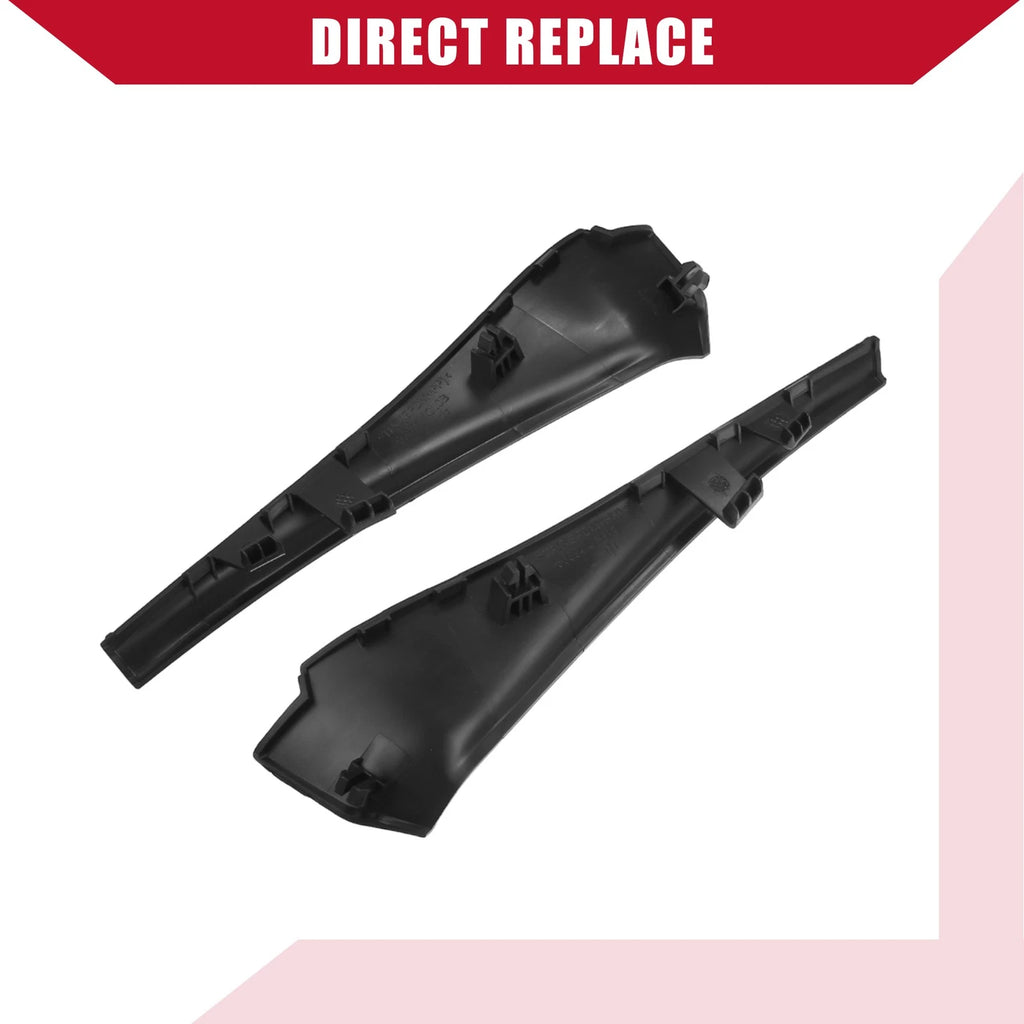 Front Windshield Wiper Side Cowl Extension Trim for Nissan Rogue (2014–2020)