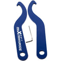 2x 3 inch STEEL COILOVER ADJUSTMENT WRENCH SUSPENSION SPANNER TOOL BLUE