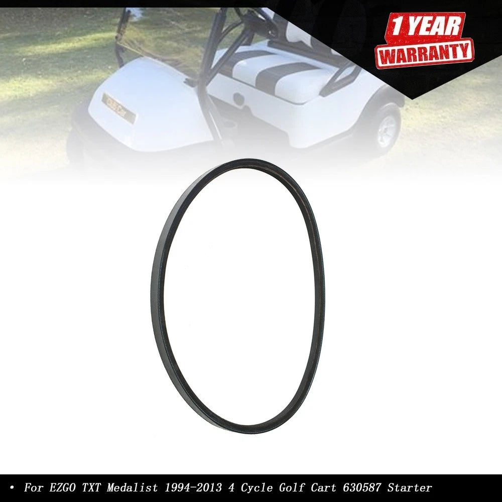 Starter Generator Drive Belt for EZGO Golf Cart (1991–Present)