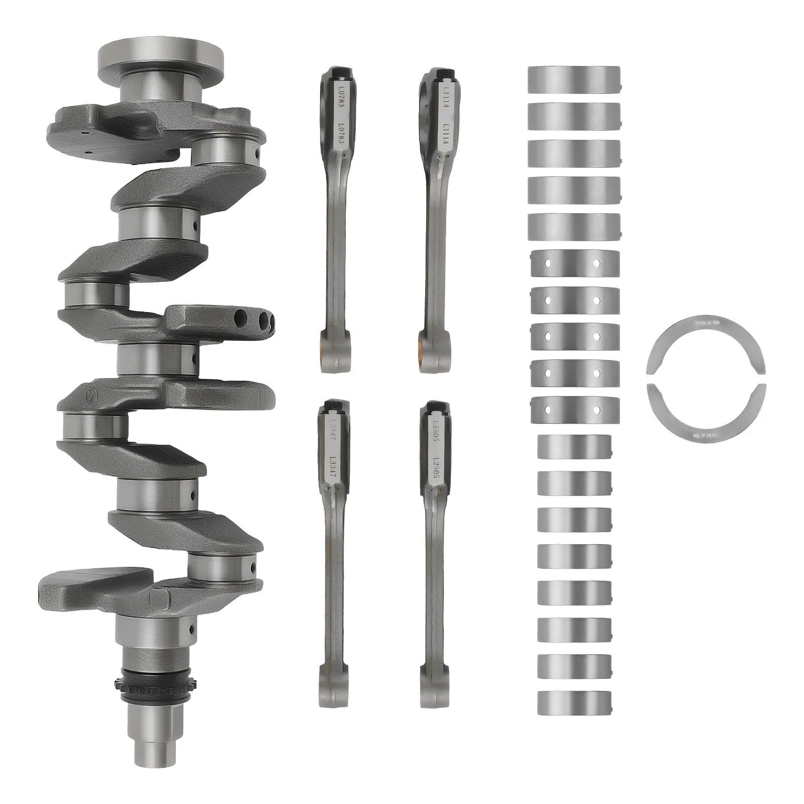Engine Crankshaft Rods Bearings Kit for Hyundai KIA Soul (2012–2019) G4NA 2.0L