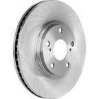 Brake Rotor and Pad Kit for Lexus ES300 (2003) Front Solid 2-Wheel Set