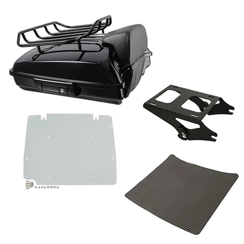 Trunk Backrest Mounting Base Plate for Harley Street Glide (2014–2026)