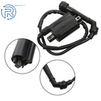 2X Ignition Coil Spark Plug for Suzuki VS700 VS750 VS800 (1986–2004)