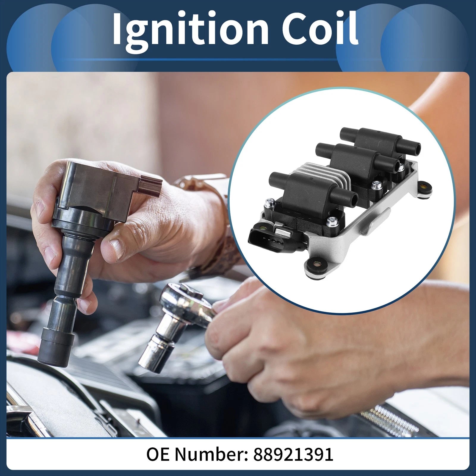 Ignition Coil Pack No. 88921391 for Volkswagen Passat (1998–2005)