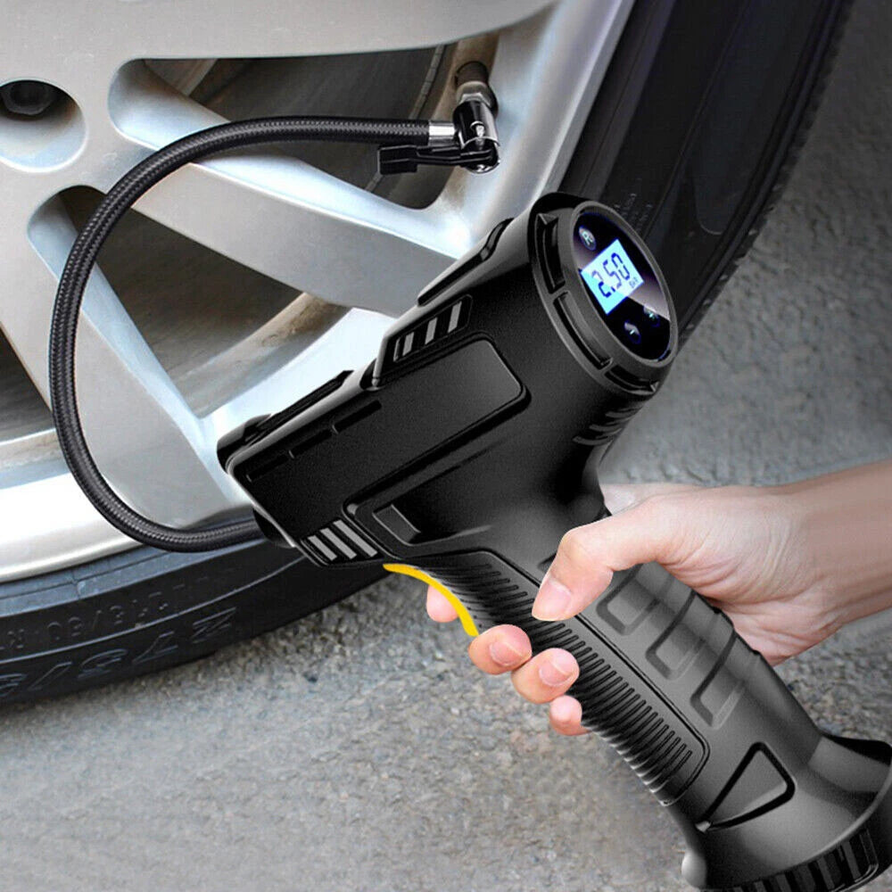 2X LED Digital Air Tire Pump Inflator Compressor 150PSI 12V for Cars