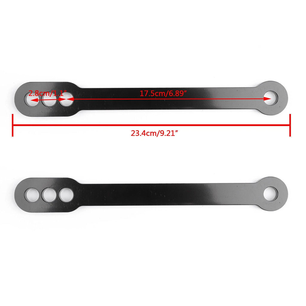 Lowering Links for Kawasaki ZX6R (1998–2006) Black #8