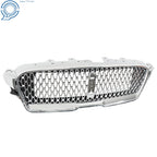 Front Bumper Upper Grille for Lincoln MKZ (2017–2019) Nickelplated