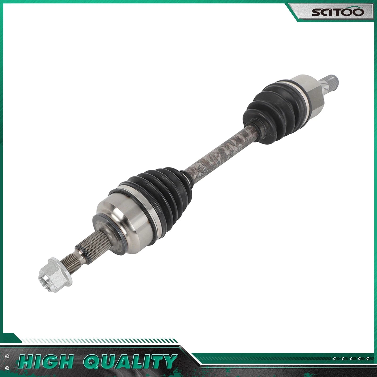 Front Driver Side CV Axle for Ford Focus 2013–2018 (2.0L Automatic)