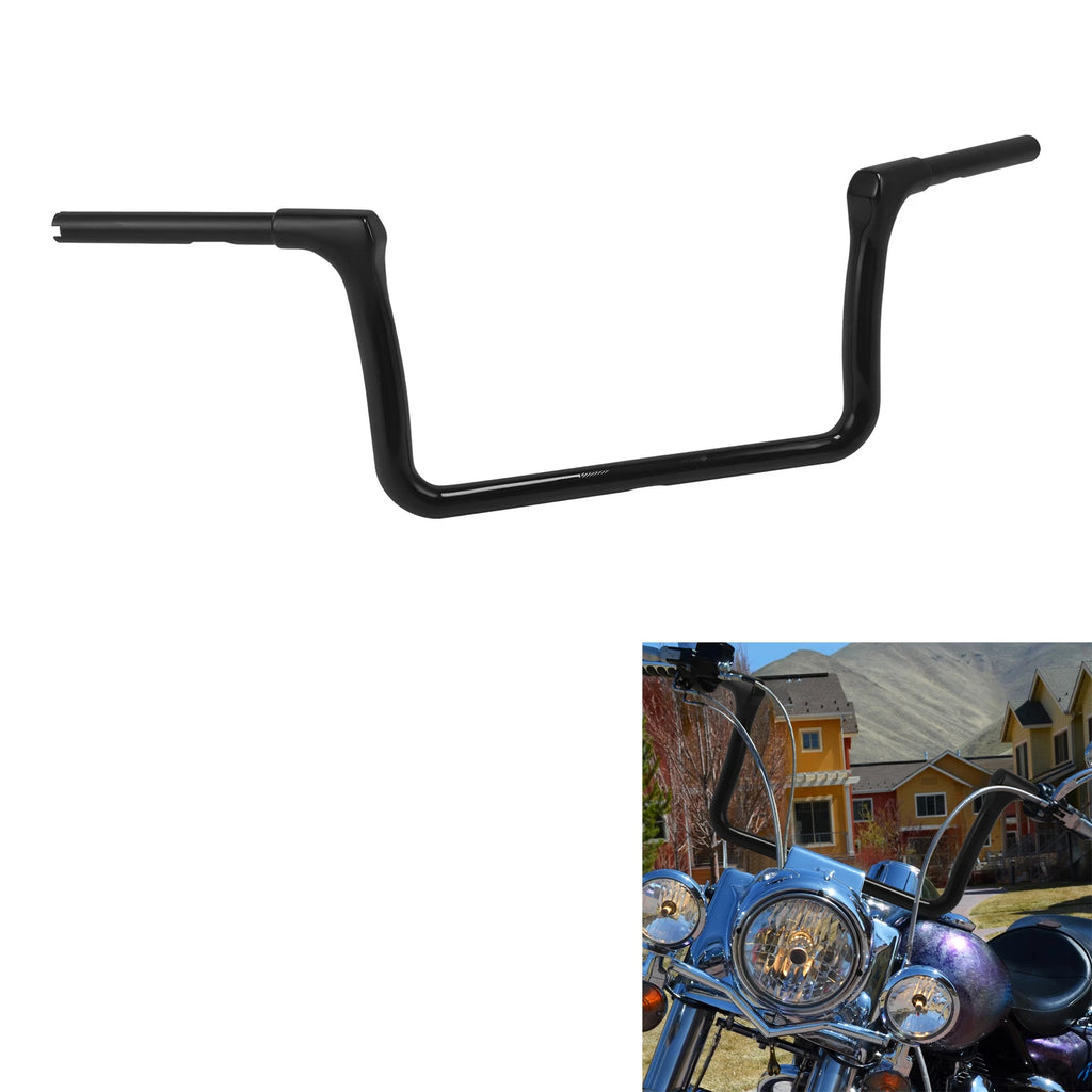 9" Rise 1-1/4" Ape Hanger Handlebar for Harley Touring Electra Glide (2014–2023)