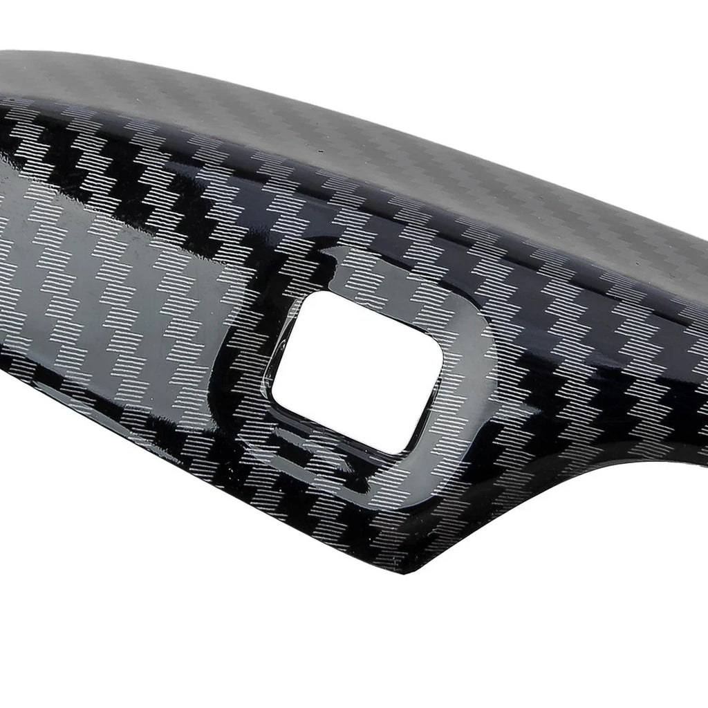 4 x Carbon Fiber Style Exterior Door Handle Covers for Honda CR-V (2023-2024)