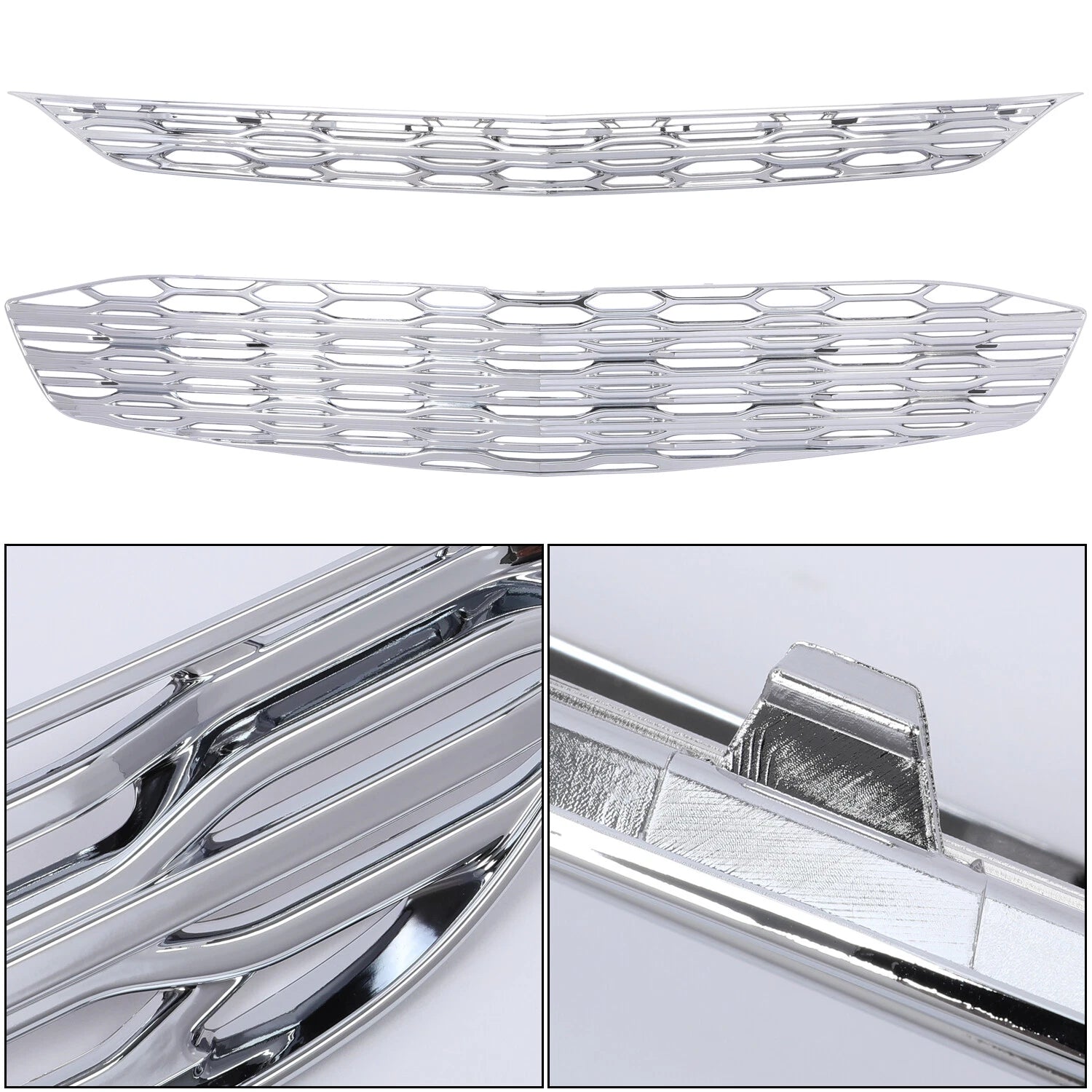 Chrome Grille Overlay for Chevy Malibu (2016-2018)