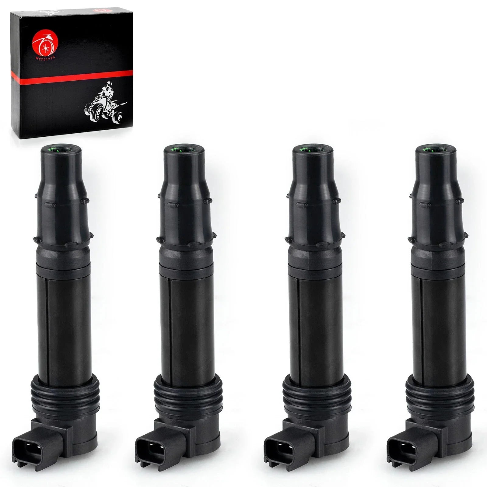 4 x Ignition Coils for Kawasaki Ninja ZX-6R (2003–2018)