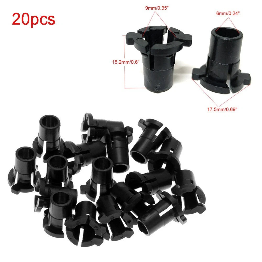 20pcs Headlight Clip for BMW E30 E34 E24 E32 (1982–1996)