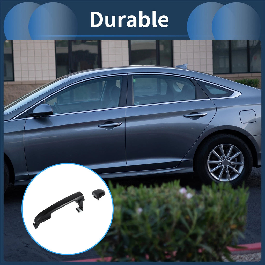 Set of 2 Exterior Door Handles for Hyundai Accent GLS (2006–2011)