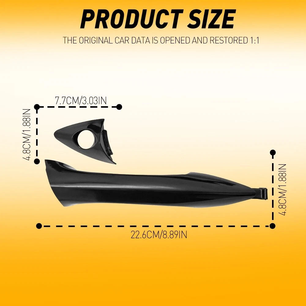 Exterior Door Handle for Hyundai Elantra (2011–2016) LH Front RH